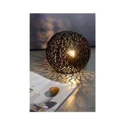 Lucide PAOLO - Tafellamp - Ø 14,5 cm - 1xG9 - Zwart Online