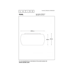Lucide PEARL - Plafonnière - Ø 40 cm - 5xG9 - Chroom Clearance
