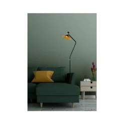 Lucide PEPIJN - Vloerlamp - Ø 23 cm - 1xE14 - 3 StepDim - Zwart New