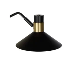 Lucide PEPIJN - Wandlamp - 1xE14 - 3 StepDim - Zwart