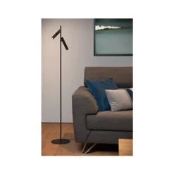 Lucide PHILON - Leeslamp - Ø 23 cm - LED Dimb. - 2x4,5W 3000K - Zwart Clearance