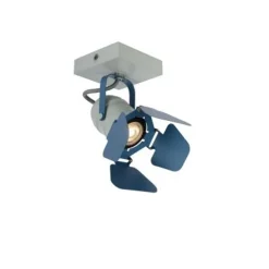 Lucide PICTO - Plafondspot Kinderkamer - 1xGU10 - Blauw Clearance