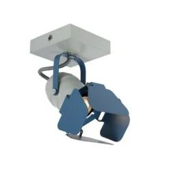 Lucide PICTO - Plafondspot Kinderkamer - 1xGU10 - Blauw Clearance