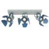 Lucide PICTO - Plafondspot Kinderkamer - 3xGU10 - Blauw Hot