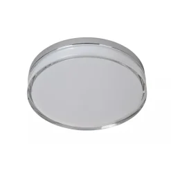 Lucide PLANO - Plafonnière Binnen/Buiten - Ø 28 cm - LED Dimb. - CCT - 1x16W 2700K/4000K - IP44 - Opaal New