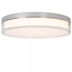 Lucide PLANO - Plafonnière Binnen/Buiten - Ø 28 cm - LED Dimb. - CCT - 1x16W 2700K/4000K - IP44 - Opaal New