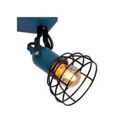 Lucide POLA - Plafondspot Kinderkamer - 2xE27 - Blauw Online