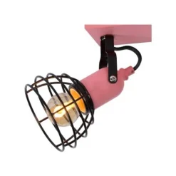 Lucide POLA - Plafondspot Kinderkamer - 2xE27 - Roze