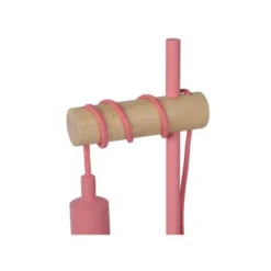 Lucide POLA - Tafellamp Kinderkamer - Ø 15 cm - 1xE27 - Roze New