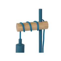 Lucide POLA - Tafellamp Kinderkamer - Ø 15 cm - 1xE27 - Blauw Discount