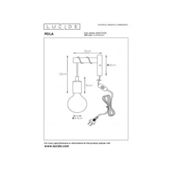 Lucide POLA - Wandlamp Kinderkamer - Ø 12 cm - 1xE27 - Roze Online