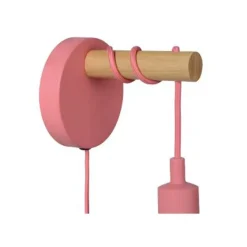 Lucide POLA - Wandlamp Kinderkamer - Ø 12 cm - 1xE27 - Roze Online