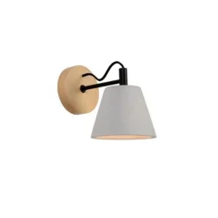 Lucide POSSIO - Wandlamp - 1xE14 - Taupe Discount