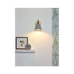 Lucide POSSIO - Wandlamp - 1xE14 - Taupe Discount