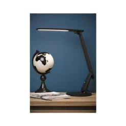 Lucide PRACTICO - Bureaulamp - LED Dim to warm - 1x10W 3500K/5000K - Zwart