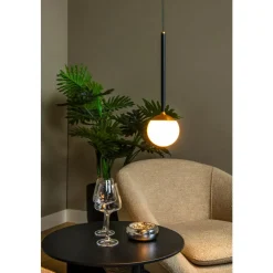 Lucide Premium CALINA - Hanglamp - Ø 9,9 cm - LED Dimb. - 1x9W 2700K - Zwart Discount