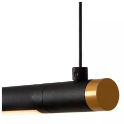 Lucide Premium MARNIK - Hanglamp - Ø 2,5 cm - LED Dimb. - CCT - 1x22W 2700K/4000K - Handbewegingssensor - Zwart Clearance