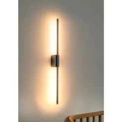 Lucide Premium MARNIK - Wandlamp - LED Dimb. - CCT - 1x13W 2700K/4000K - Zwart Online