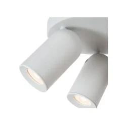 Lucide PUNCH Plafondspot-Wit-Ø21-3xGU10-35W-Metaal Discount