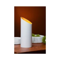 Lucide QUIRIJN - Tafellamp - Ø 9,6 cm - 1xE27 - Wit Hot