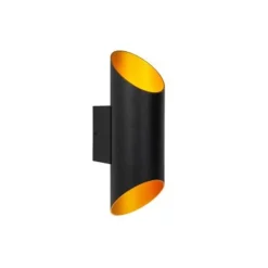 Lucide QUIRIJN - Wandlamp - Ø 10 cm - 1xG9 - Zwart Online