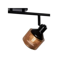 Lucide RAFA - Plafondspot - 4xE14 - Zwart Discount