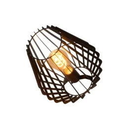 Lucide REDA Tafellamp E27/40W H27cm Zwart