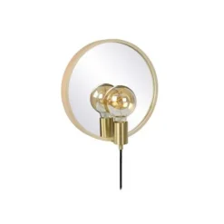 Lucide REFLEX - Spiegellamp - 1xE27 - Licht hout Clearance
