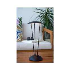 Lucide RENEE Tafellamp Buiten-Zwart-Ø12,3-LED Dimb.-2,2W New