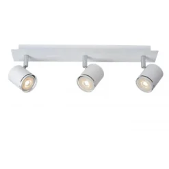 Lucide RILOU - Plafondspot - LED Dimb. - GU10 - 3x5W 3000K - Wit Discount