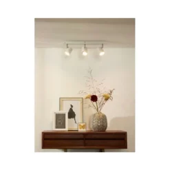 Lucide RILOU - Plafondspot - LED Dimb. - GU10 - 3x5W 3000K - Wit Discount