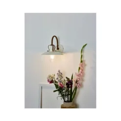 Lucide RÖMER - Wandlamp - Ø 24 cm - 1xE27 - Beige Hot