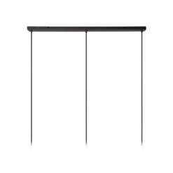Lucide ROSAS Hanglamp-Zwart-3xE27-40W-Metaal
