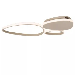 Lucide SAMLING - Plafonnière - LED Dimb. - CCT - 1x30W 2700K/4000K - Taupe Discount