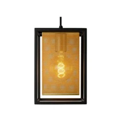 Lucide SANSA - Hanglamp - 1xE27 - Zwart Clearance
