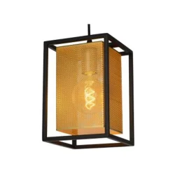 Lucide SANSA - Hanglamp - 1xE27 - Zwart Clearance