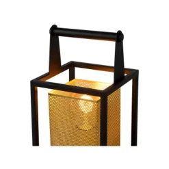 Lucide SANSA - Tafellamp - 1xE27 - Zwart Hot