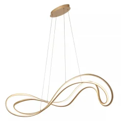 Lucide SARDANA Hanglamp-Mat Go.-LED Dimb.-53W-2700K/3200K Discount