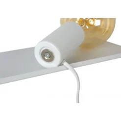 Lucide SEBO - Bedlamp - 1xE27 - Wit Sale