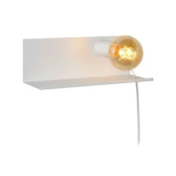 Lucide SEBO - Bedlamp - 1xE27 - Wit Sale