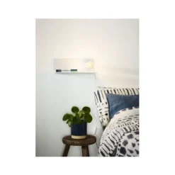 Lucide SEBO - Bedlamp - 1xE27 - Wit Sale