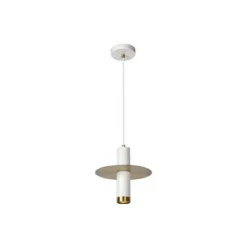 Lucide SELIN Hanglamp Badk.-Wit-Ø6-1xGU10-5W-IP44-Metaal Hot