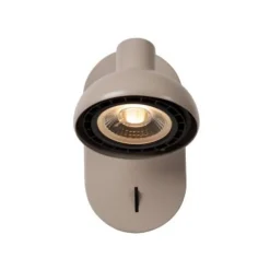 Lucide SENSAS Bedlamp-Beige-1xGU10 (ES111)-12W-Staal Outlet
