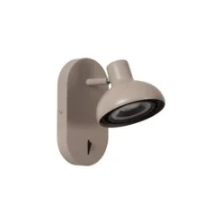 Lucide SENSAS Bedlamp-Beige-1xGU10 (ES111)-12W-Staal Outlet