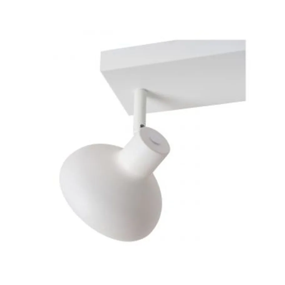 Lucide SENSAS Plafondspot-Wit-2xGU10 (ES111)-12W-Staal Sale