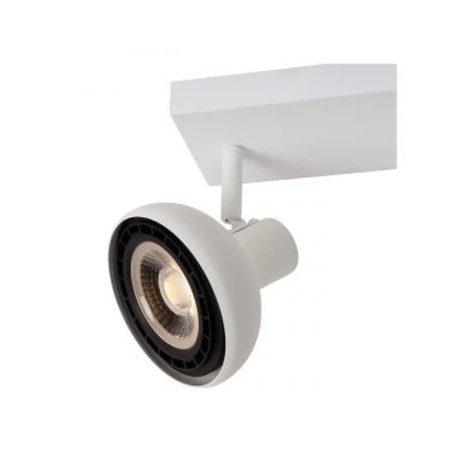 Lucide SENSAS Plafondspot-Wit-2xGU10 (ES111)-12W-Staal Sale