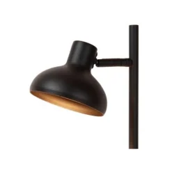 Lucide SENSAS Tafellamp-Zwart-Ø18-1xGU10 (ES111)-12W New