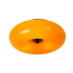 Lucide SENTINO Plafonnière-Oranje-Ø29,5-3xG9-40W-Glas Hot