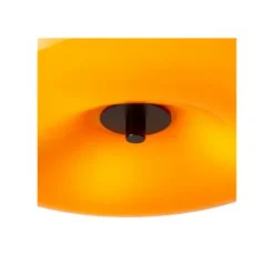 Lucide SENTINO Plafonnière-Oranje-Ø29,5-3xG9-40W-Glas Hot