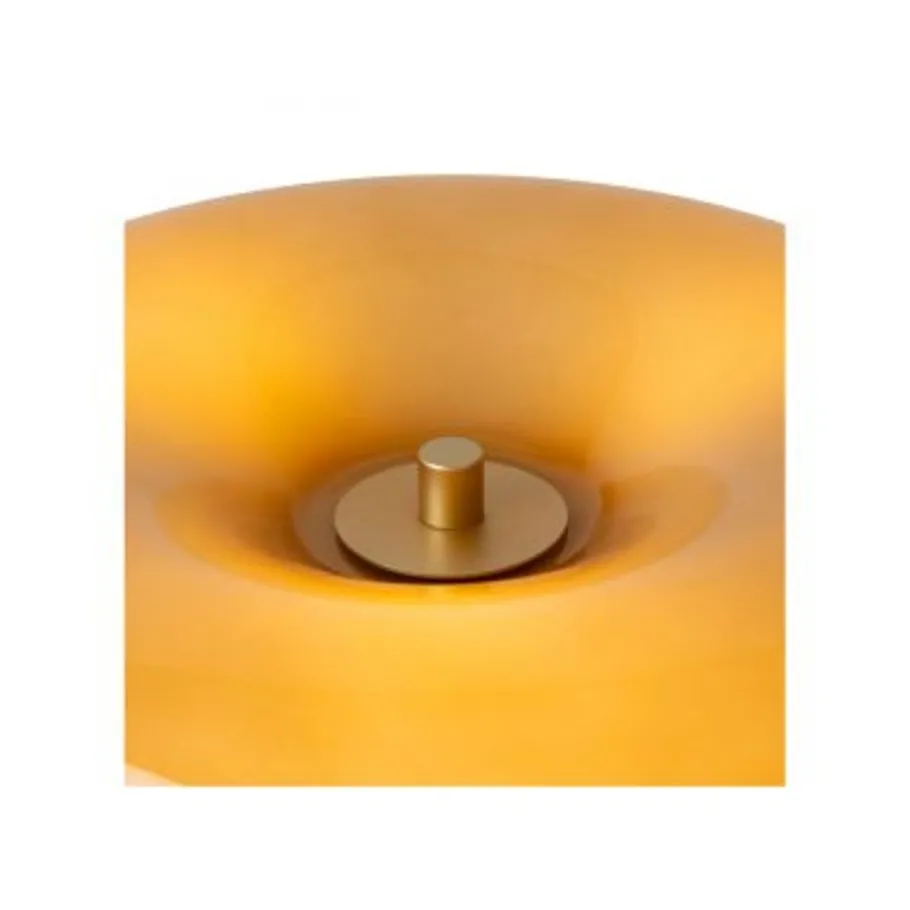 Lucide SENTINO Tafellamp-Taupe-Ø29,5-3xG9-40W-Glas New